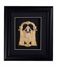 Forever Divine Shri Temple Balaji Gold & Austrian Chaton Adorned Frame