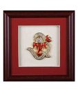 Forever Holy Aum & Ganeshji Austrian Chaton Adorned Frame