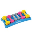 Reebok Dumbbell Set with Case 1-3kg