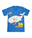 Grasshopper Whale Blue T-Shirt For Kids