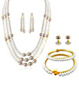 Jpearls Lavish Pearls Jewellery Combo