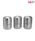 Zain Tea, Coffee and Sugar Canister Set