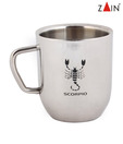 Zain Scorpio Stainless Steel Coffee Mug