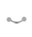 Revlis Surgical Steel Semi Sphere Eyebrow Stud