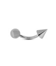 Revlis Surgical Steel Ball & Conical Tip Eyebrow Stud