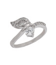Shanti Leafy Sterling Silver Ring