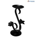 Kytes India Classy Black Candle Holder