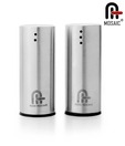 Mosaic Stylish Stainless Steel Salt & Pepper Shaker Set