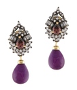 Styleos CZ & Purple Paradise Earrings
