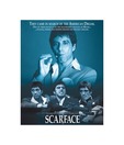 Scarface (Blue) (15.7 x 19.6 Inches)