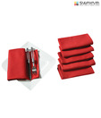 Swayam Maroon Dinner Napkin Set