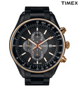 Timex Chrono Mineral Black Watch