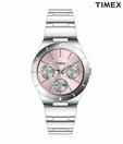 Timex E-Class Pink Steel Watch