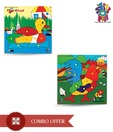 Skillofun Jumbo Theme Puzzle- Duck & Rooster