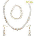 Kriaa Enchanting Pearl Necklace Set