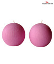 Fragrance World India Set of Two Lavender Ball Candles