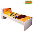 Chhota Bheem Single Bed Sheet  Set Dolphin - Yellow