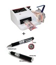 Note Counting Machine with Fake Note Detector (NT-V10) and Ball Pen with High Quality Video Camera