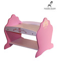 Woody Wood Princess Bedside Table