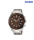 Casio Rose Brown Tachymeter Watch