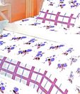 Bombay Dyeing Silk Route Flower Motifs Double Bed Sheet