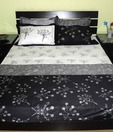 Bombay Dyeing Urban Living Stylish Double Bed Sheet Set-5 pcs