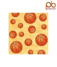 Party Bounty Cream & Orange Colour Baseball Table Cover