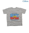 Clifton Zero To Brat Grey T-Shirt For Kids