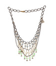 Embellish Chain Style Beaded Necklace