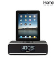 iHome iD91 Dual Alarm Stereo Clock Radio for iPhone/iPod/iPad with FM