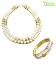 JPearls Cz Shringar Pearl Set
