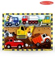 Melissa And Doug Construction Chunky Puzzle