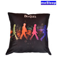 Mesleep Filler Digitally Printed Black Cushion Cover
