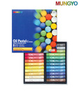 Mungyo Oil Pastel For Artists - 24 Colors (Pack of 2 sets)