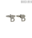 Orosilber Personalized Cufflinks OCF ALPHA B