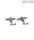 Orosilber Personalized Cufflinks OCF ALPHA L