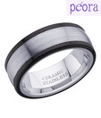 Peora Elegant Tungsten Ring