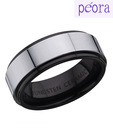 Peora Alluring Tungsten Ring