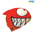 Zoggs Junior Shark Character Silicon Cap-Red