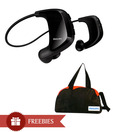 Philips GoGear 4GB MP3 Player (Black) with a free Gym Bag