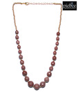 Piebee Classy Brown Agate  Necklace