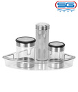 SG Polycarbonate Corner Rack