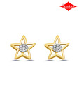 Sparkles Blissful Diamond & Gold Earrings