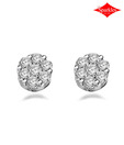 Sparkles Trendy Diamond & Gold Earrings