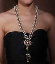 Spyra Ethnic Pearl & Bead Necklace