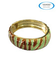 Vendee Brwon and Green Bangle