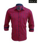 Rigo Red & Blue Checkered Shirt