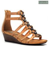 Catwalk Stylish Brown Heel Gladiators