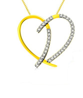 Sparkles Amazing Heart Shaped Diamond Pendant