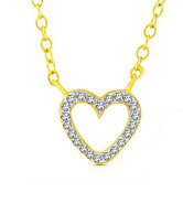 Sparkles Heart Shaped Dazzling Diamond Pendant